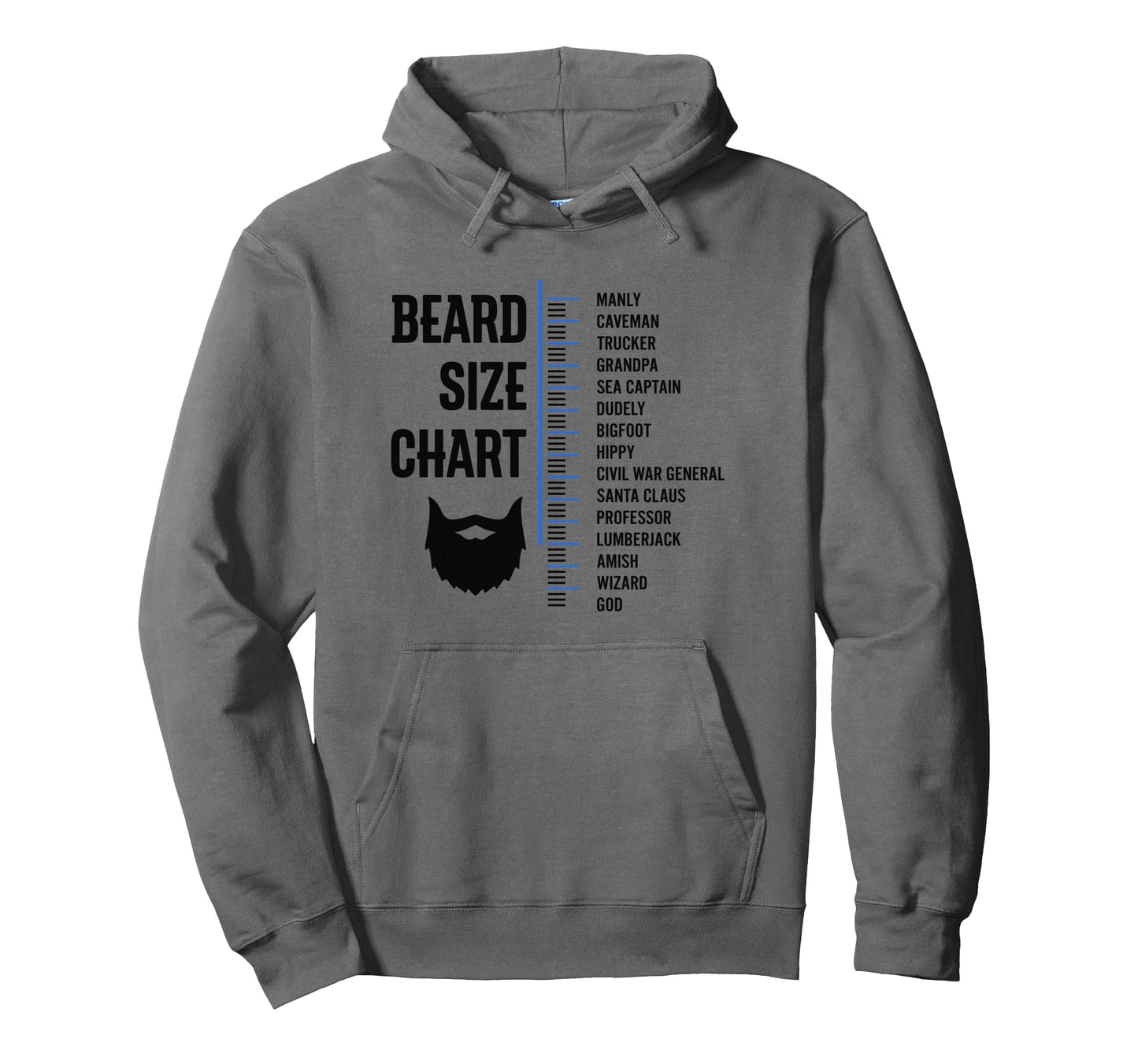 Funny Bearded Gifts Beard Best Dad Hoodie - Casual Everyday Wear Men Women - T-Shirt, Sweatshirt, Hoodie