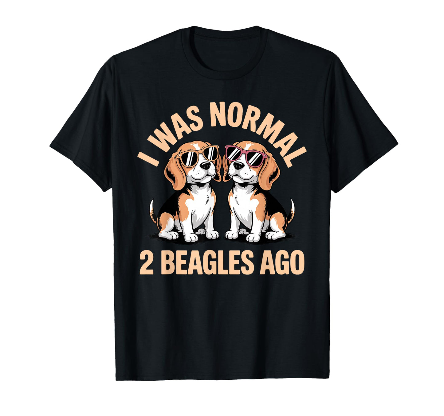 Beagle Dog Themed Beagle Lovers T-Shirt - Minimalist Print Men Women - T-Shirt, Sweatshirt, Hoodie