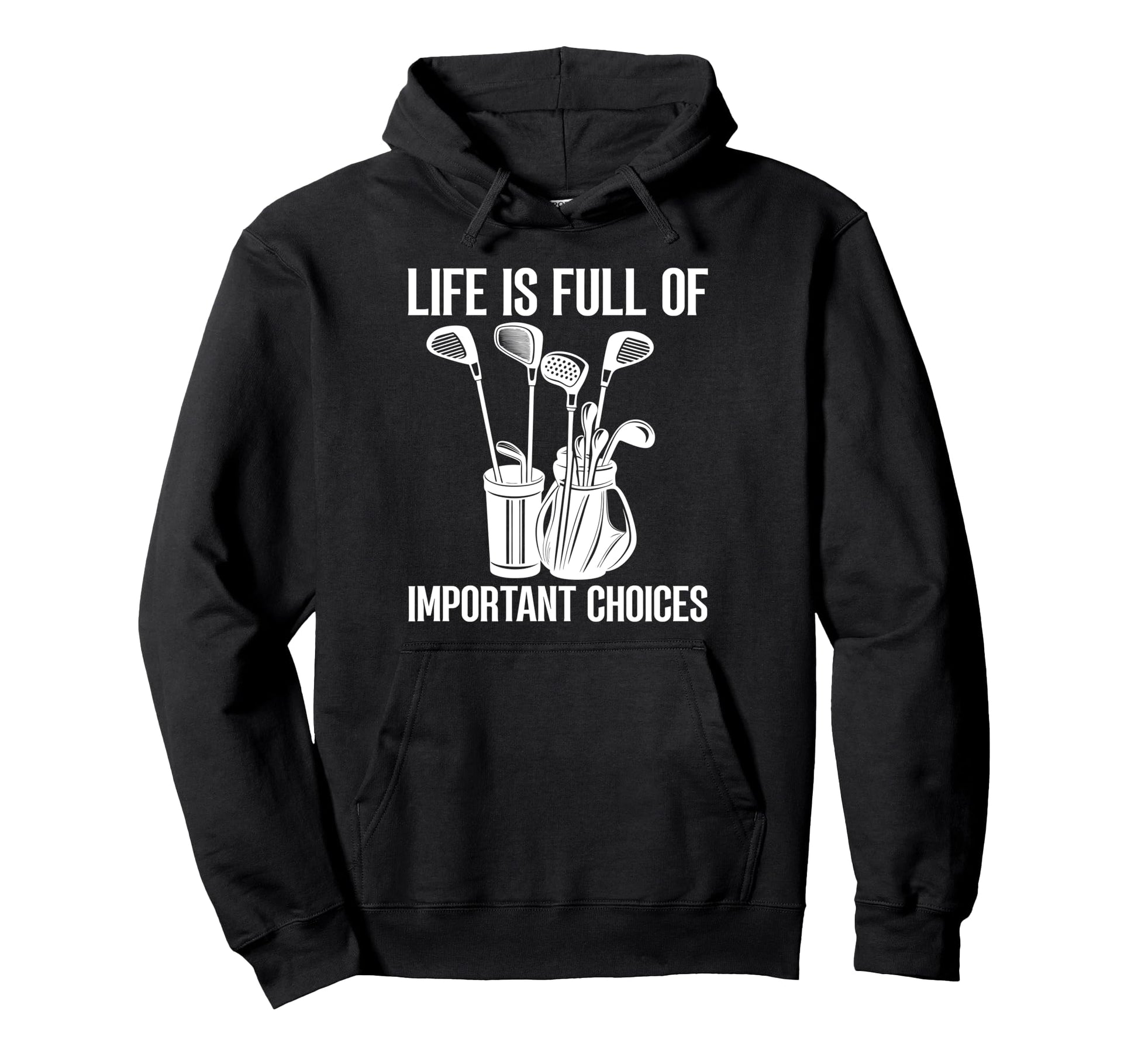 Golfer Nutrition Facts Funny Golf Dad Hoodie - Custom Art Print Unisex - T-Shirt, Sweatshirt, Hoodie