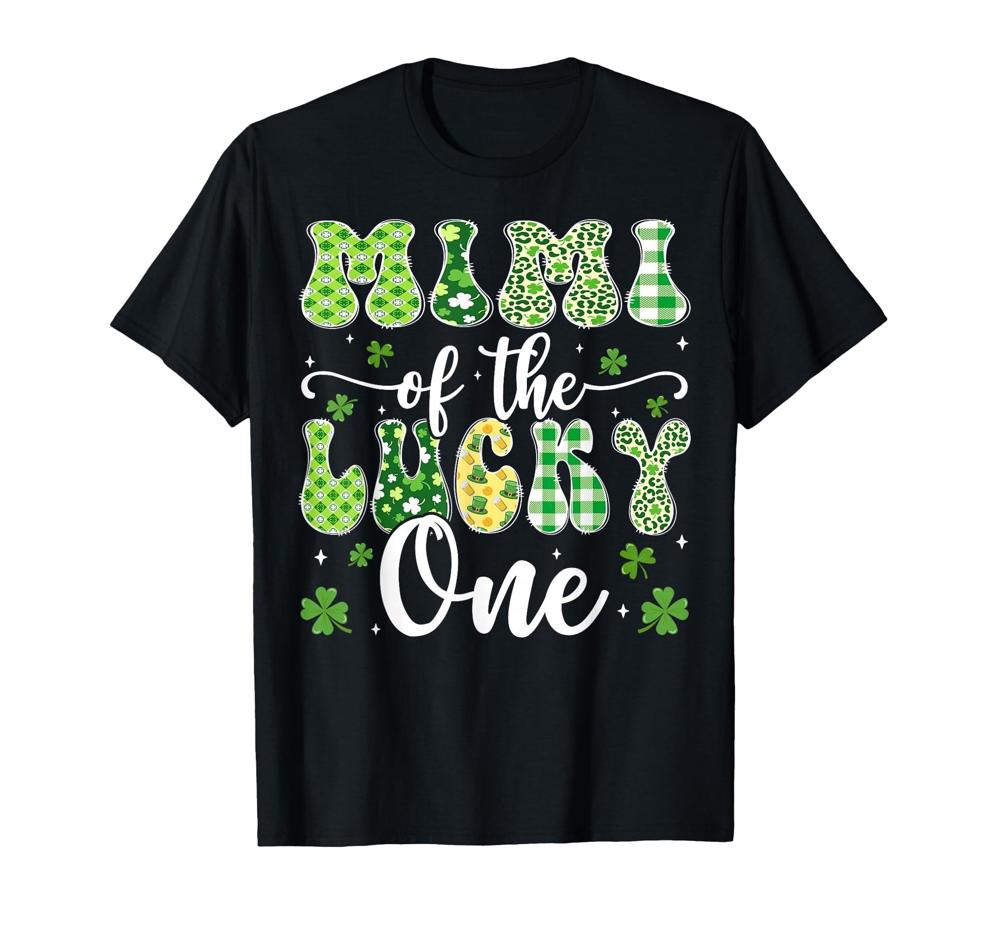 Mimi Lucky One First Birthday St Patricks T-Shirt - Trendy Graphic Unisex - T-Shirt, Sweatshirt, Hoodie