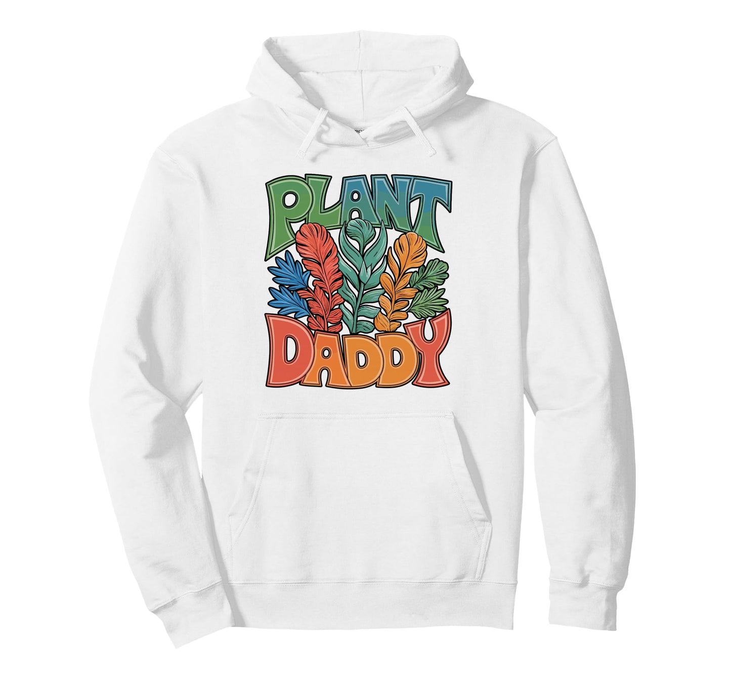 Gardening Plant Daddy Fathers Day Hoodie - Minimalist Print for Adults - T-Shirt, Sweatshirt, Hoodie