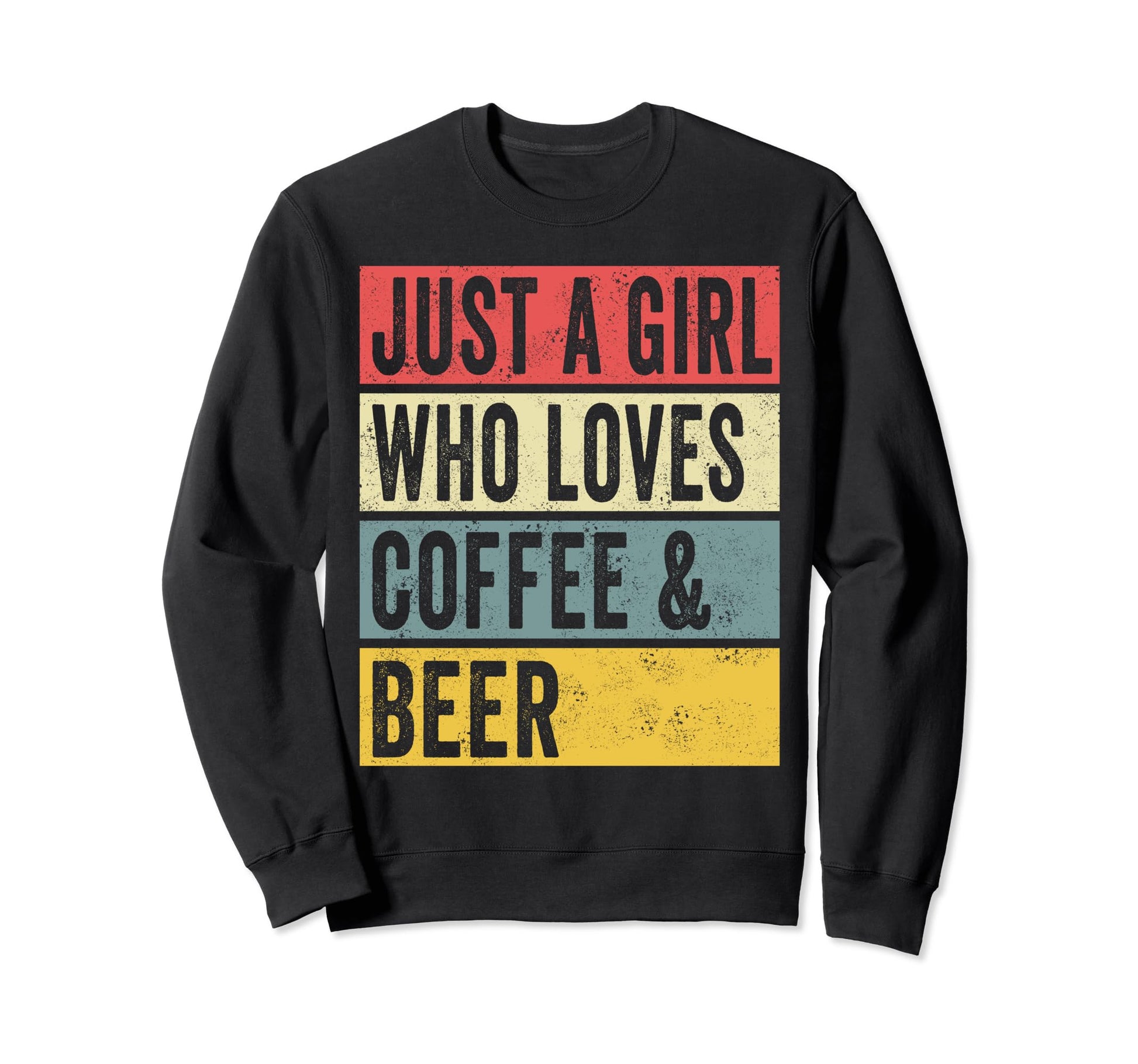 Just Who Loves Coffee And Beer Beer Sweatshirt - Unique Graphic for Adults - T-Shirt, Sweatshirt, Hoodie