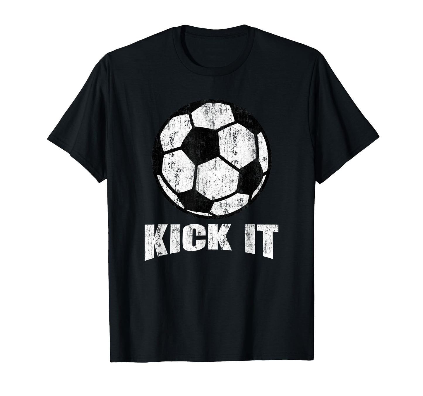 Kick It Soccer Ball Game Day Soccer T-Shirt - Casual Everyday Wear Unisex - T-Shirt, Sweatshirt, Hoodie