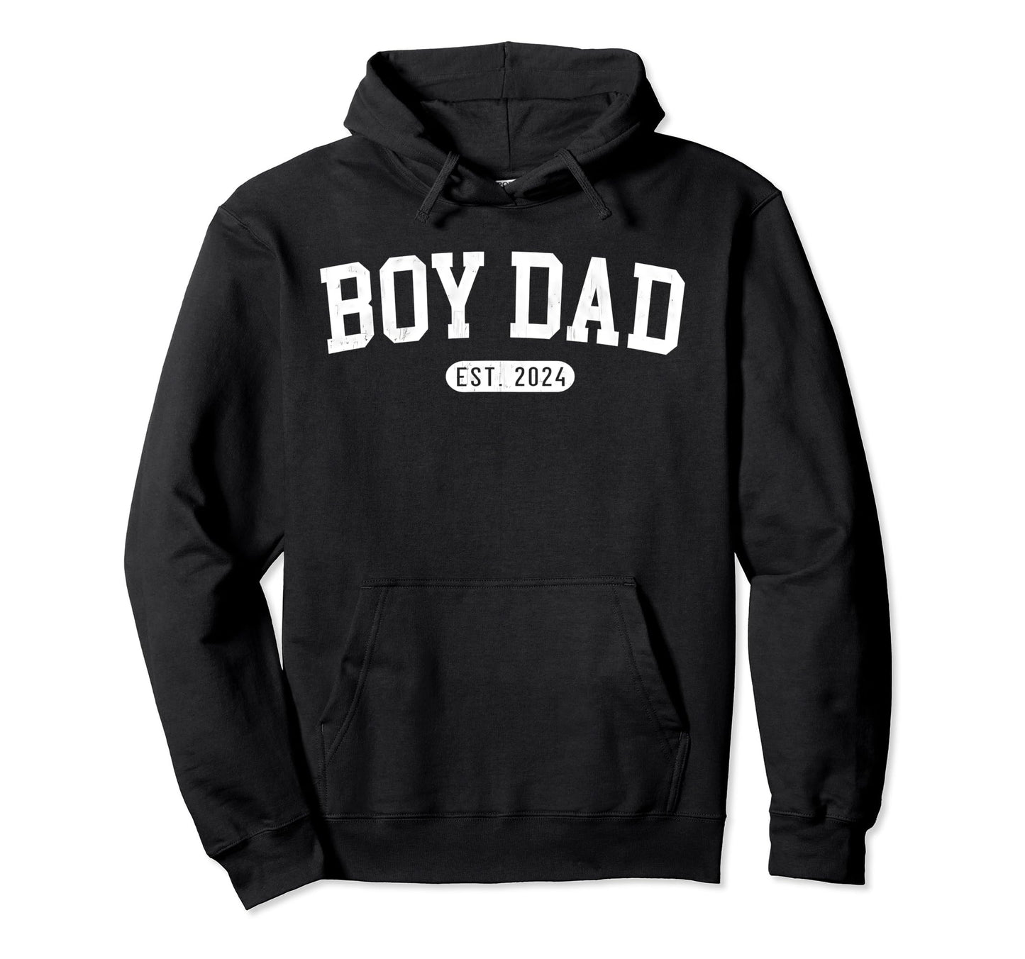 Dad Est 2024 Fathers Day Hoodie - Fun Novelty Design Men Women - T-Shirt, Sweatshirt, Hoodie