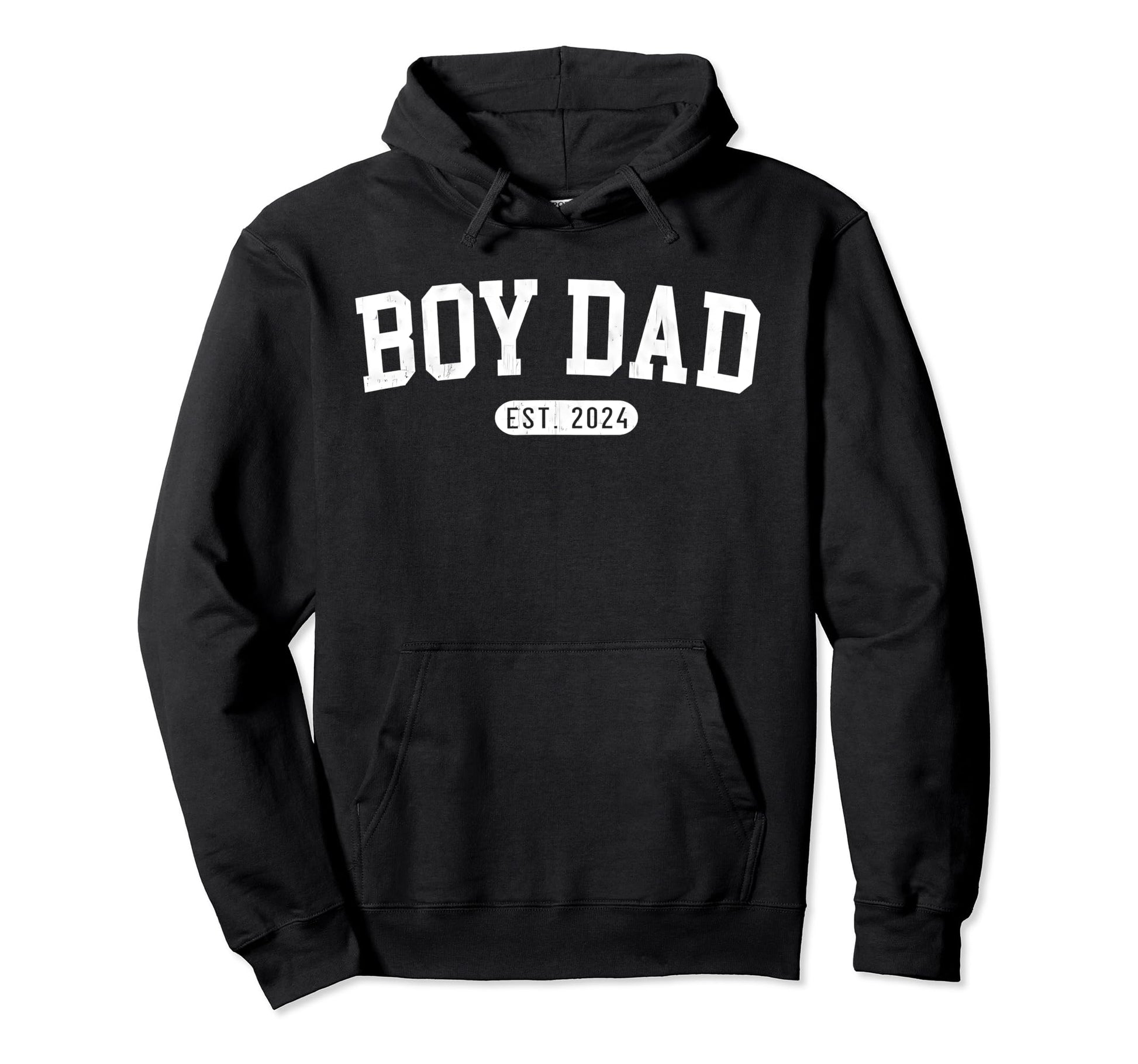 Dad Est 2024 Fathers Day Hoodie - Fun Novelty Design Men Women - T-Shirt, Sweatshirt, Hoodie