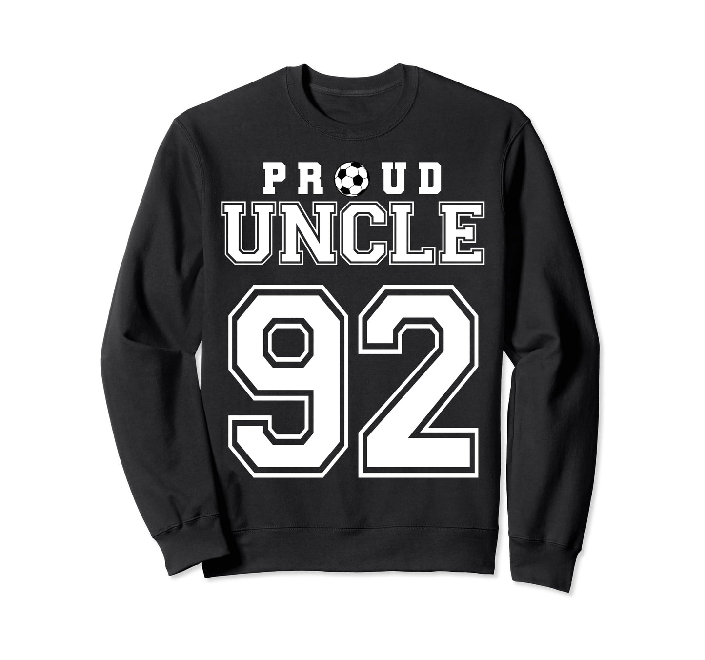 Number 92 Custom Proud Soccer Sweatshirt - Custom Art Print Men Women - T-Shirt, Sweatshirt, Hoodie