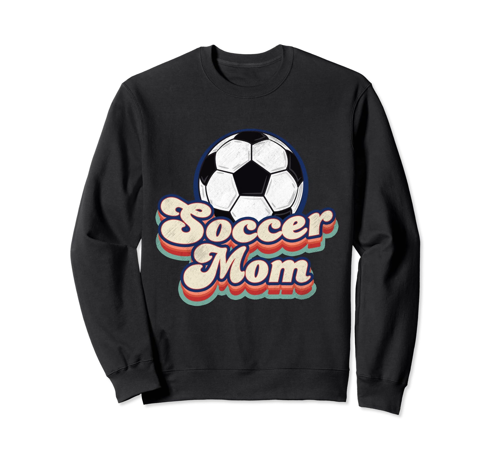 Soccer Mom Game Day Mothers Sweatshirt - Casual Everyday Wear for Adults - T-Shirt, Sweatshirt, Hoodie