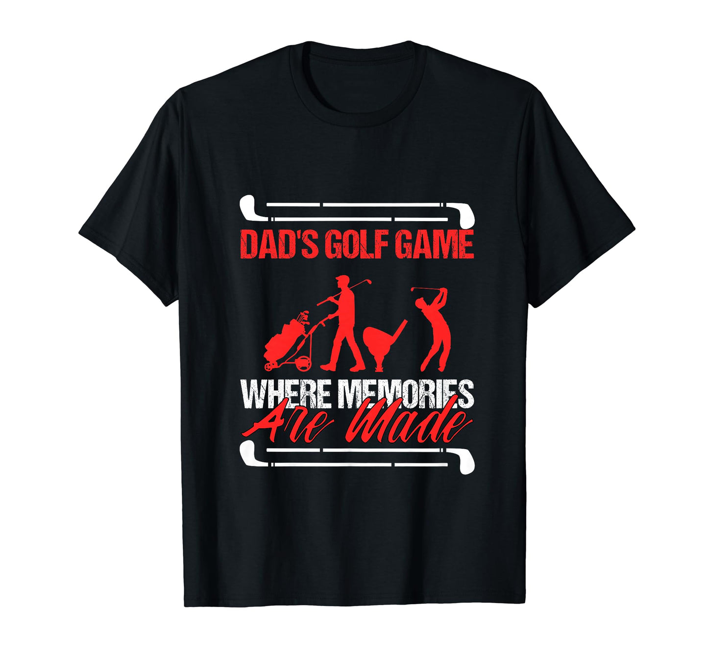 Funny Golfing Dads Golf Game Where T-Shirt - Fun Novelty Design Men Women - T-Shirt, Sweatshirt, Hoodie