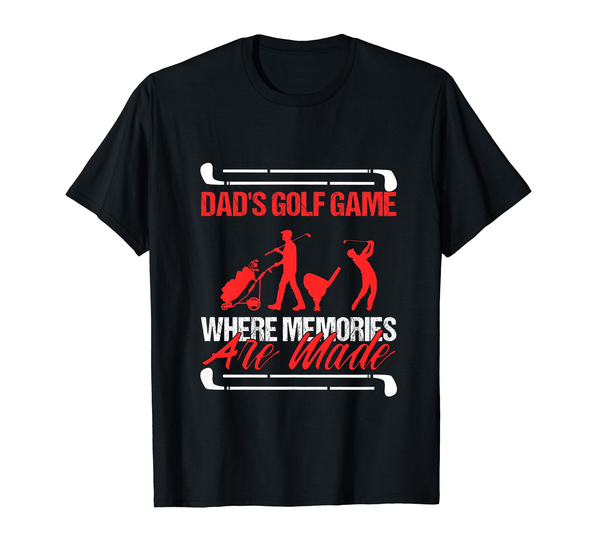 Funny Golfing Dads Golf Game Where T-Shirt - Fun Novelty Design Men Women - T-Shirt, Sweatshirt, Hoodie