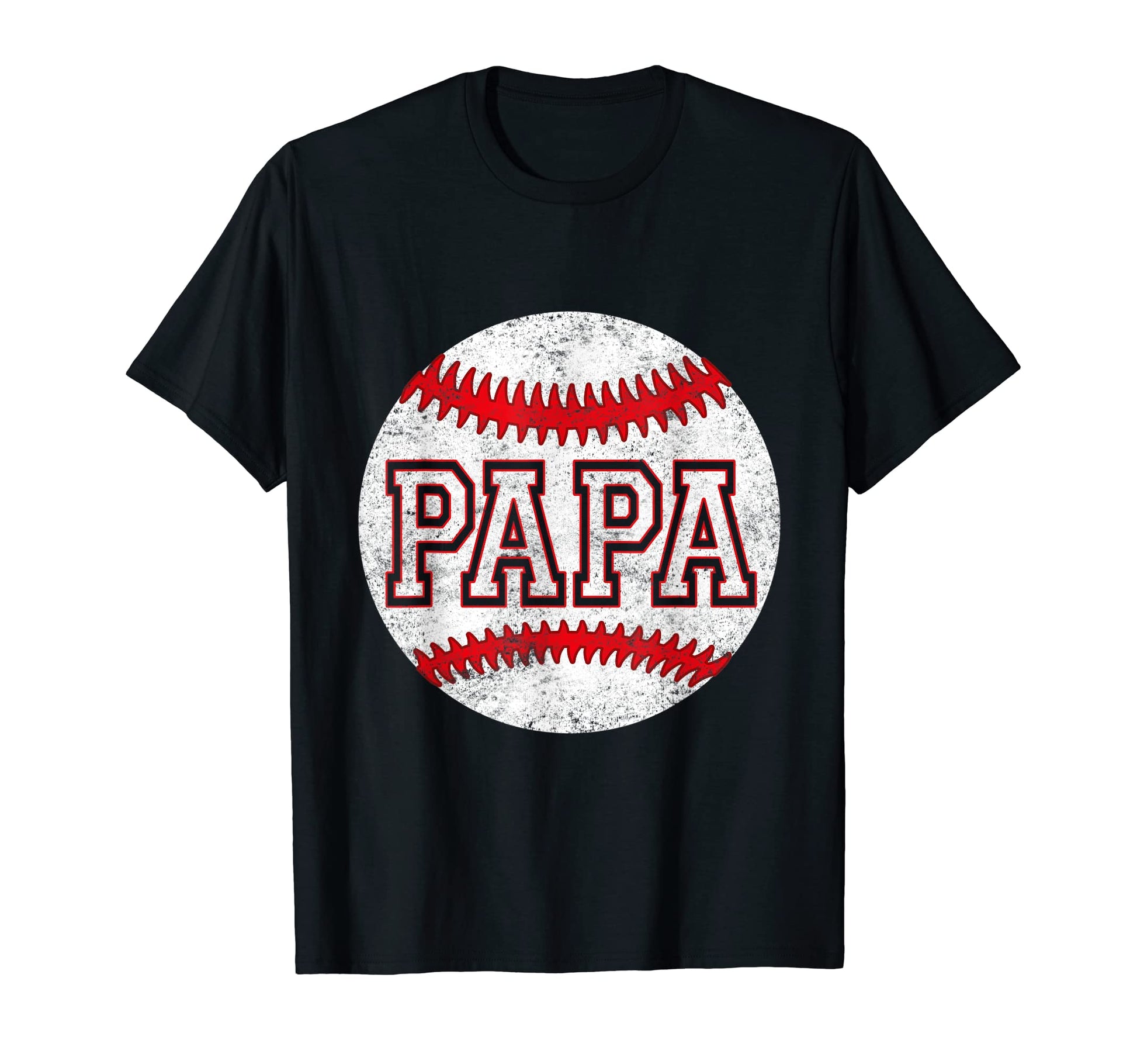 Mens Fathers Day Softball Papa T-Shirt - Fun Novelty Design Men Women - T-Shirt, Sweatshirt, Hoodie