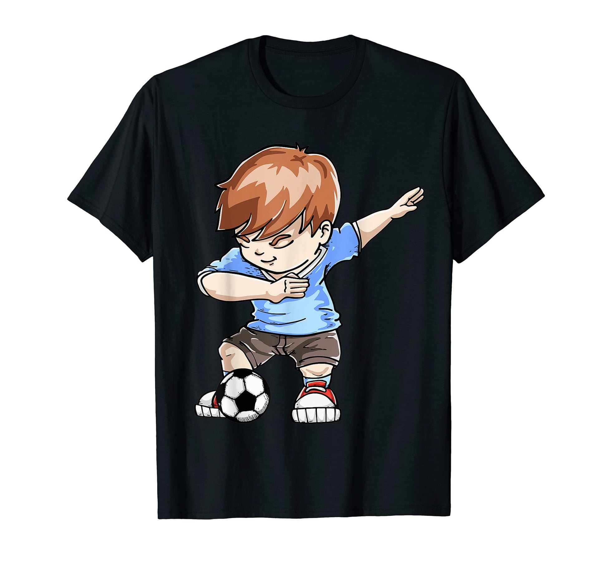 Dabbing Soccer Player Dab Dance T-Shirt - Aesthetic Graphic for Adults - T-Shirt, Sweatshirt, Hoodie