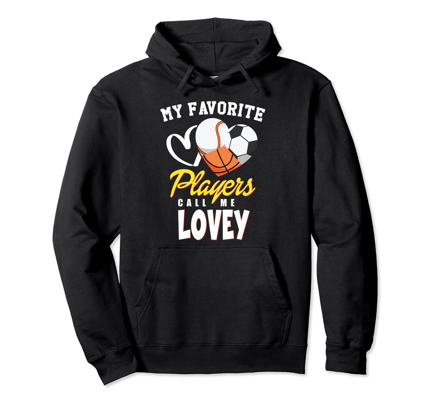 My Favorite Players Baseball Soccer Hoodie - Trendy Graphic Unisex - T-Shirt, Sweatshirt, Hoodie