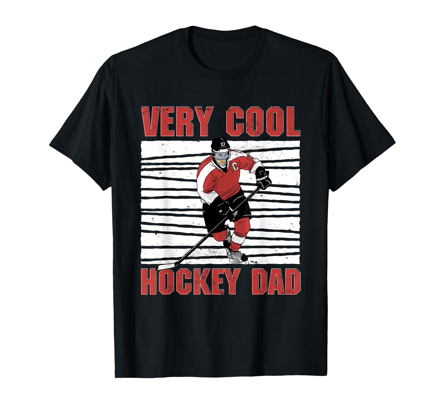 Hockey Dad Gift Sweatshirt - Aesthetic Graphic Unisex - T-Shirt, Sweatshirt, Hoodie