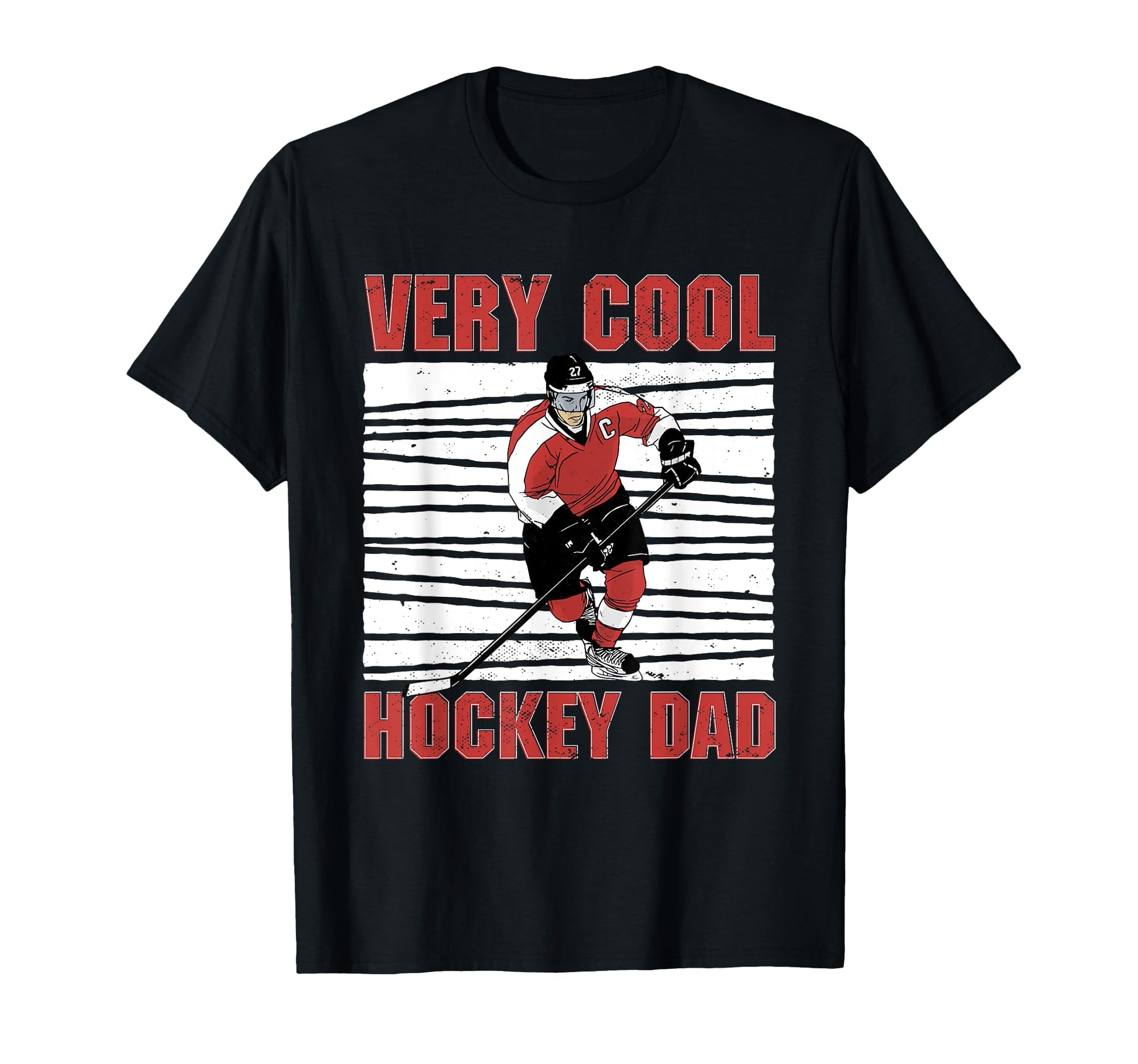Hockey Dad Gift Sweatshirt - Aesthetic Graphic Unisex - T-Shirt, Sweatshirt, Hoodie