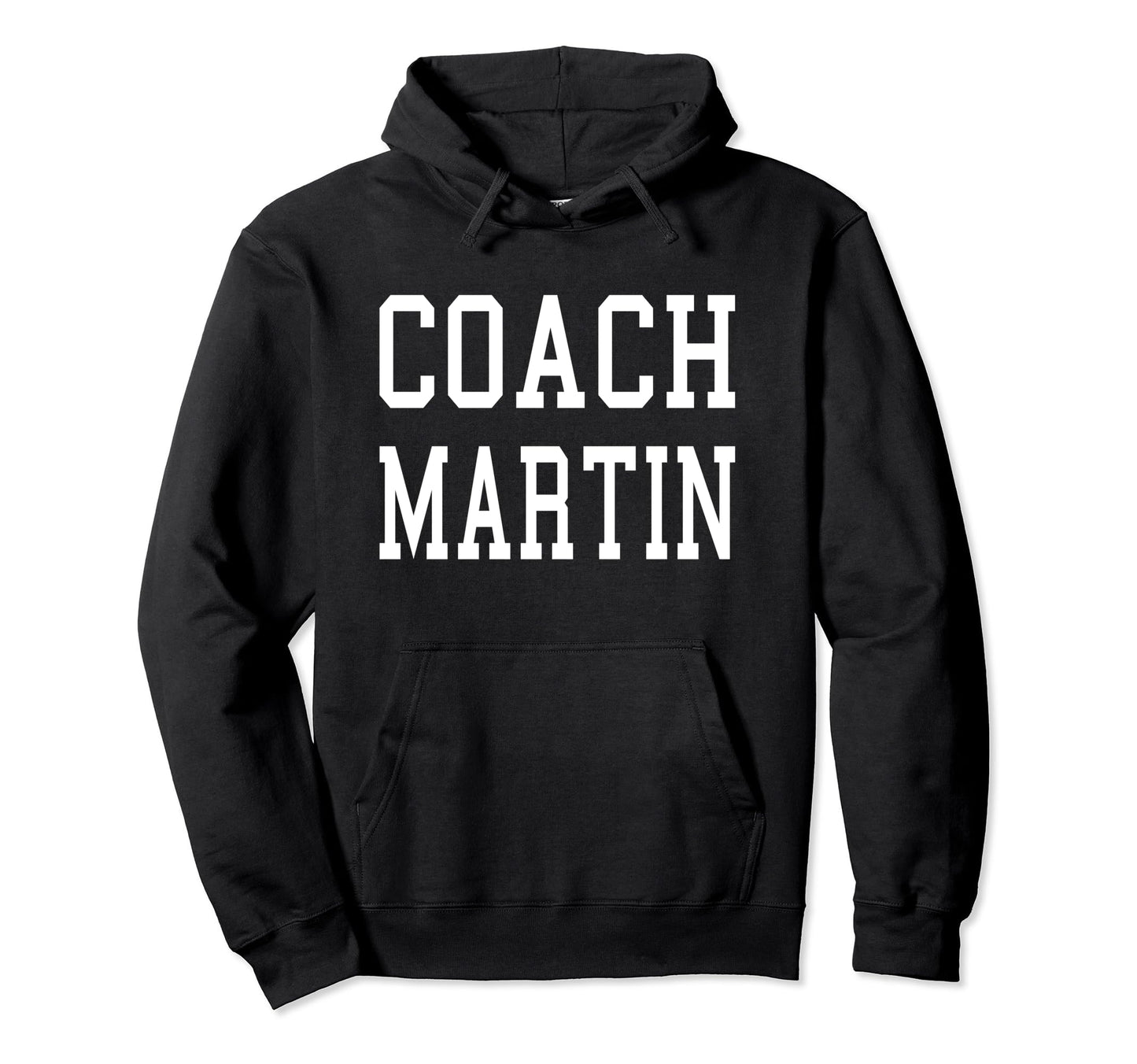 Coach Martin Custom Football Soccer Hoodie - Custom Art Print for Adults - T-Shirt, Sweatshirt, Hoodie