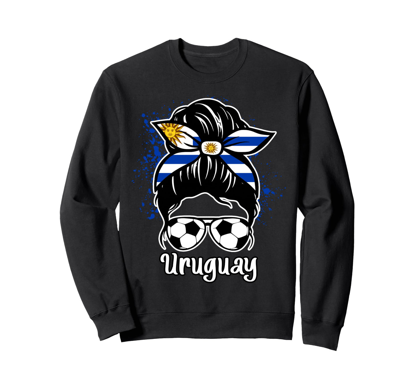 Uruguay Football Game Player Soccer Sweatshirt - Unique Graphic for Adults - T-Shirt, Sweatshirt, Hoodie