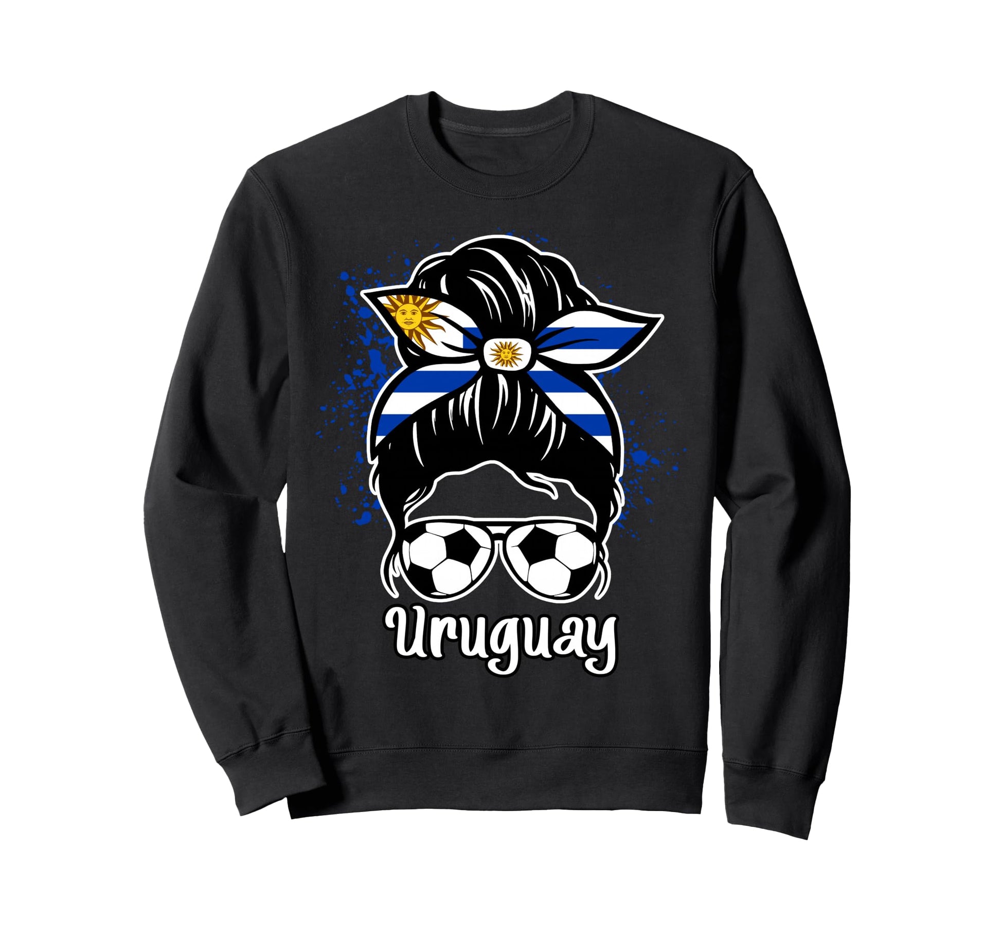 Uruguay Football Game Player Soccer Sweatshirt - Unique Graphic for Adults - T-Shirt, Sweatshirt, Hoodie