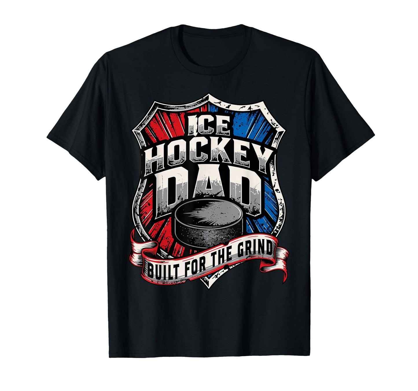 Usa Fathers Day Patriotic Ice Hockey Hoodie - Novelty Apparel for Adults - T-Shirt, Sweatshirt, Hoodie