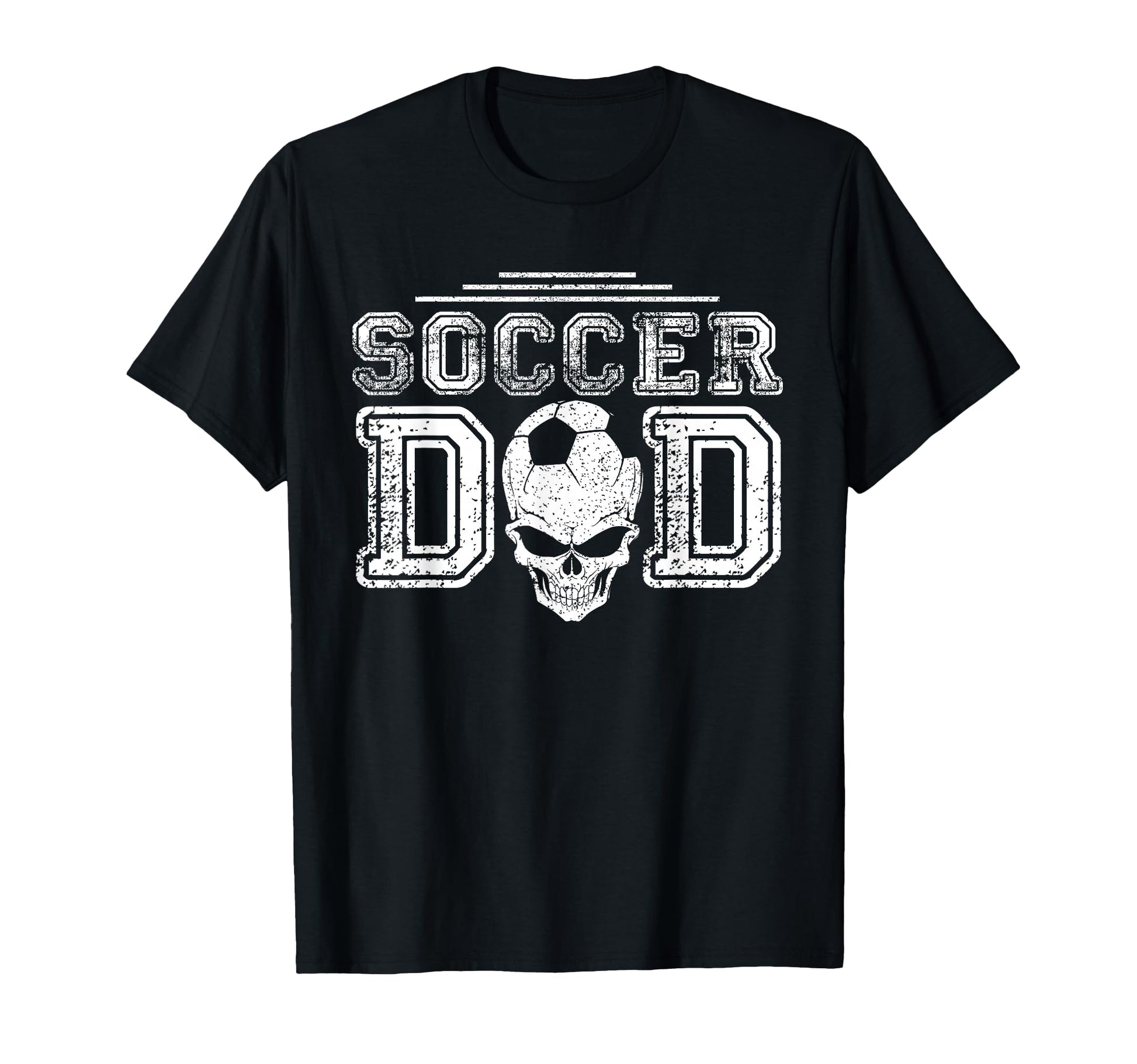 Soccer Dad Skull Soccer Player Funny T-Shirt - Minimalist Print for Adults - T-Shirt, Sweatshirt, Hoodie