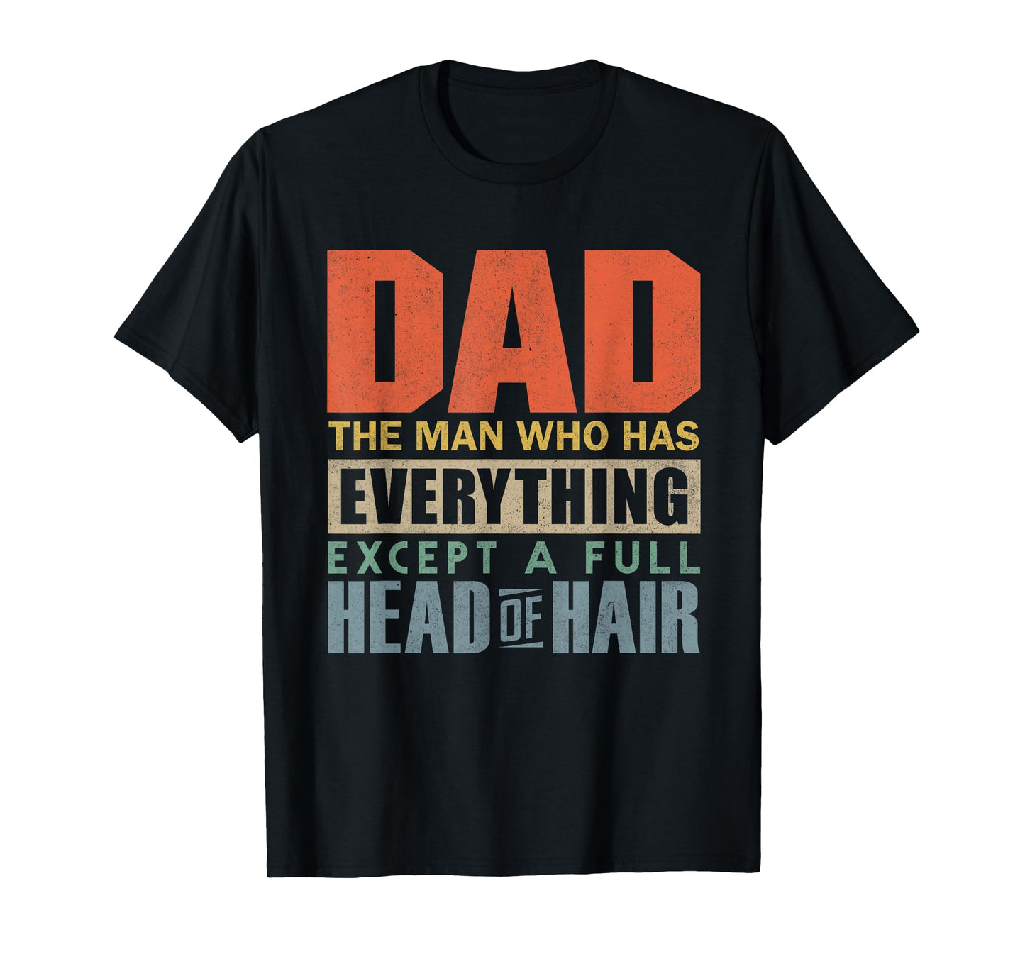 Funny Dad Bald Dad Papa Daddy Fathers Day T-Shirt - Graphic Print Men Women - T-Shirt, Sweatshirt, Hoodie