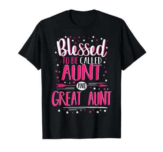 Aunts Great Aunt Great Aunt T-Shirt - Minimalist Print Unisex - T-Shirt, Sweatshirt, Hoodie