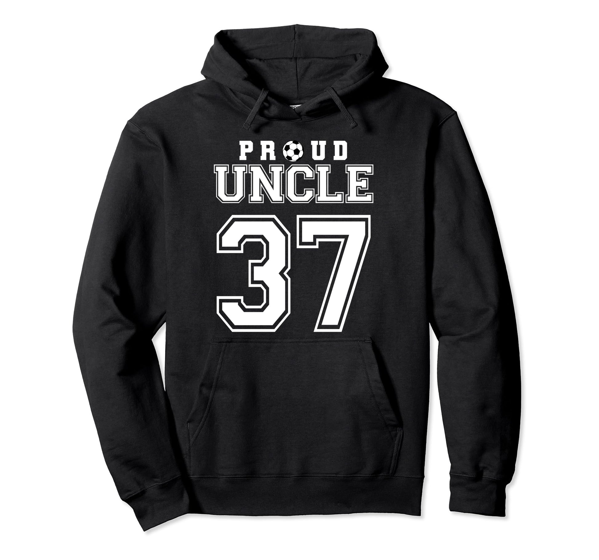 Number 37 Custom Proud Soccer Futbol Hoodie - Custom Art Print Unisex - T-Shirt, Sweatshirt, Hoodie