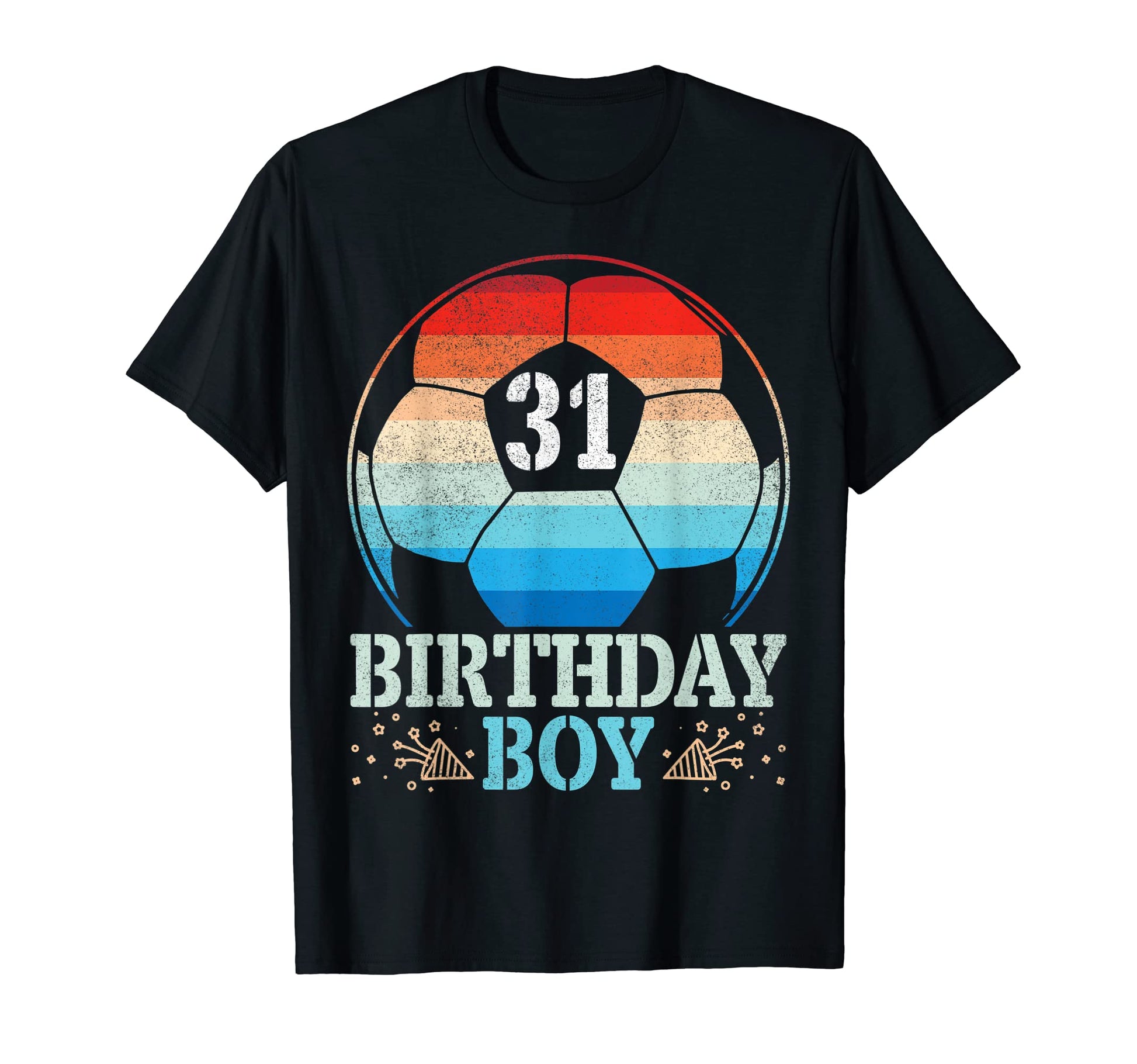 Playing Soccer Happy Birthday Player T-Shirt - Trendy Graphic for Adults - T-Shirt, Sweatshirt, Hoodie