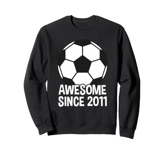 Awesome Since 2011 15Th Birthday Sweatshirt - Streetwear Style Men Women - T-Shirt, Sweatshirt, Hoodie