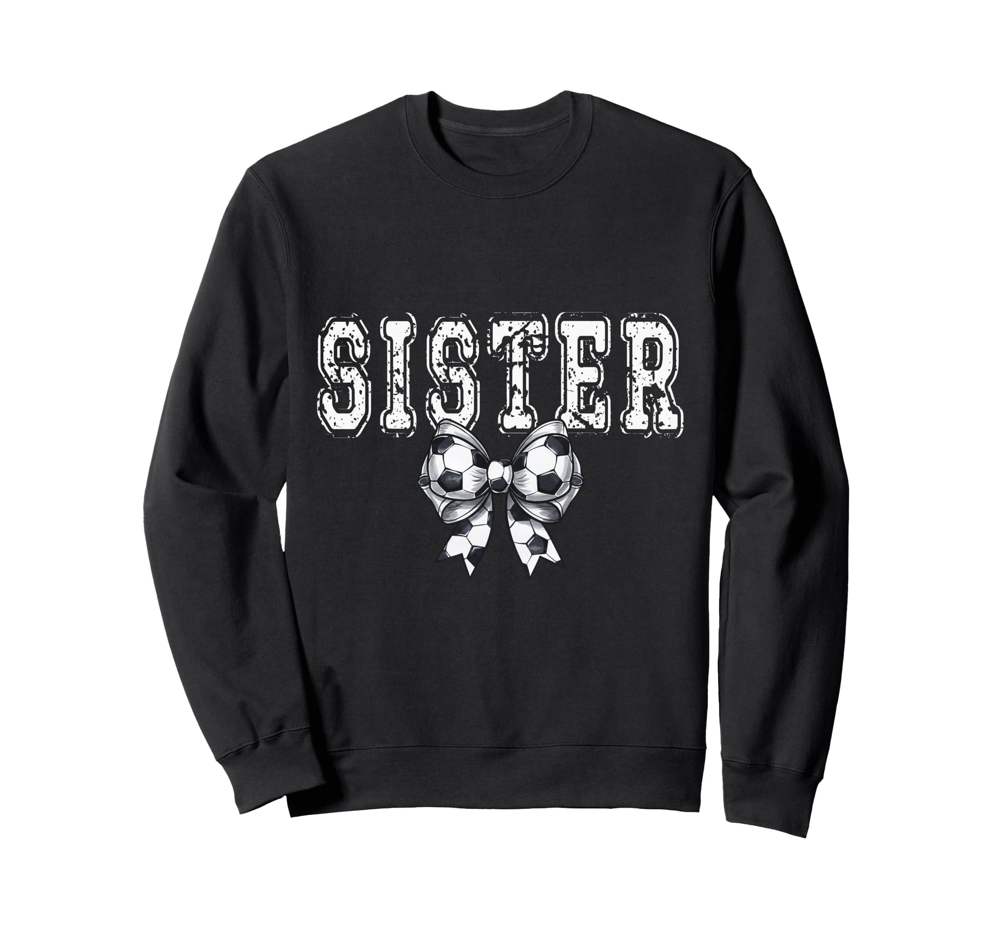 Coquette Soccer Sister Spirit Sweatshirt - Trendy Graphic Men Women - T-Shirt, Sweatshirt, Hoodie