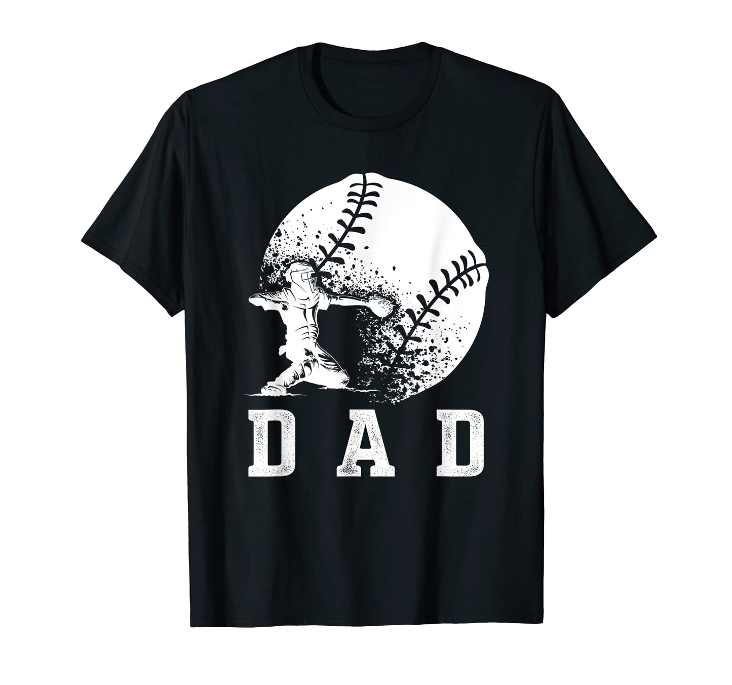 Baseball Dad Softball Daddy Sports T-Shirt - Aesthetic Graphic Unisex - T-Shirt, Sweatshirt, Hoodie