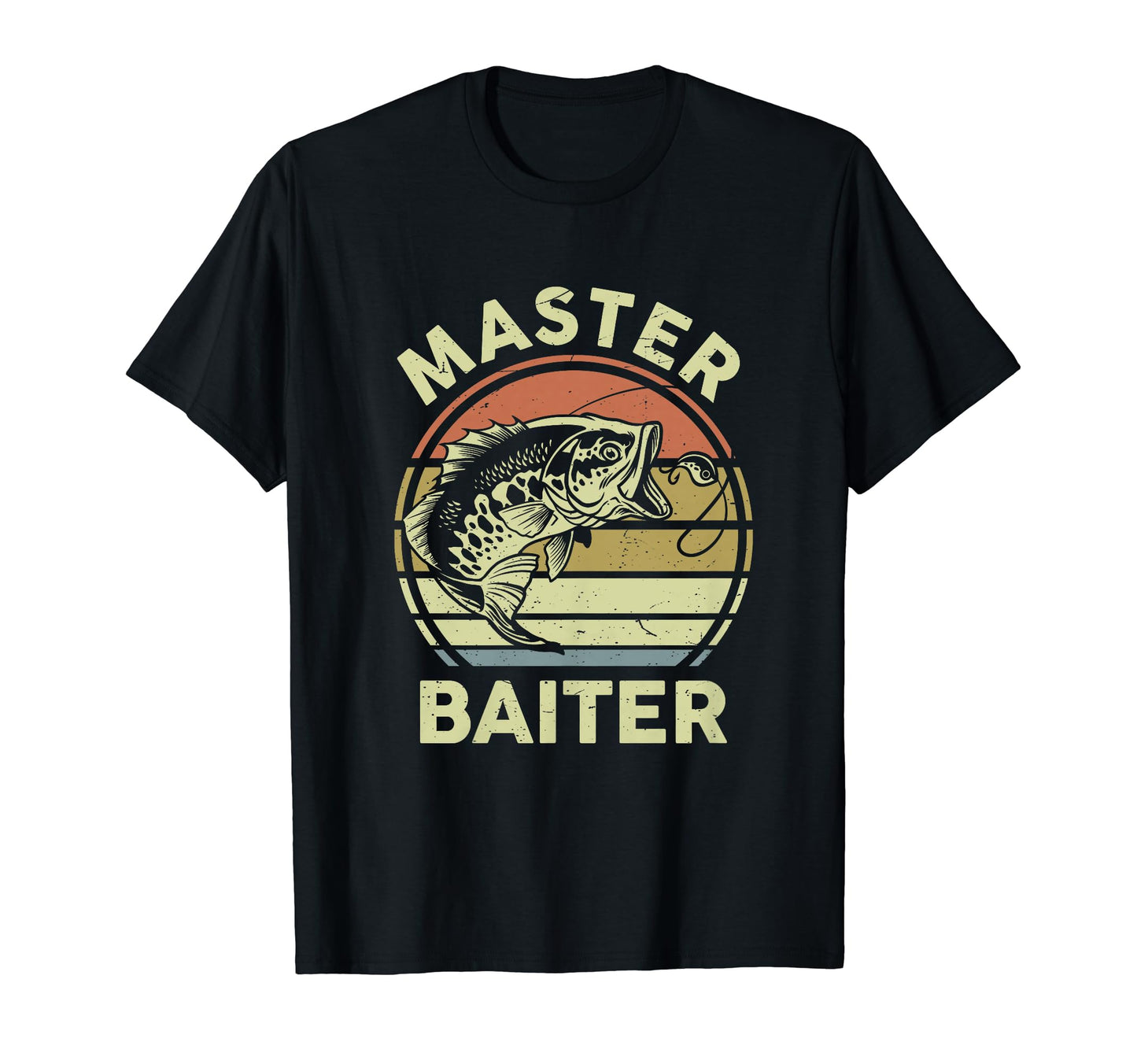 Fishing Master Baiter Funny Dad Grandpa T-Shirt - Aesthetic Graphic Unisex - T-Shirt, Sweatshirt, Hoodie