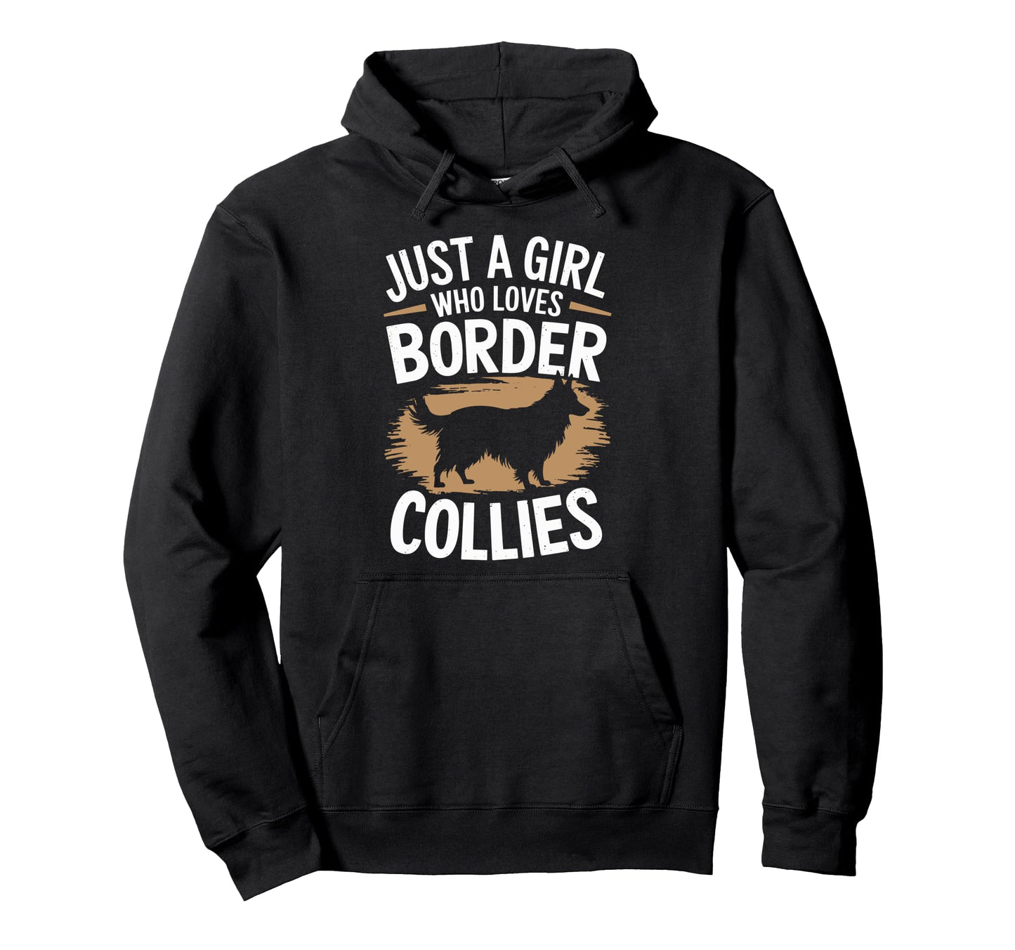 Just Who Loves Border Collies Hoodie - Aesthetic Graphic Unisex - T-Shirt, Sweatshirt, Hoodie