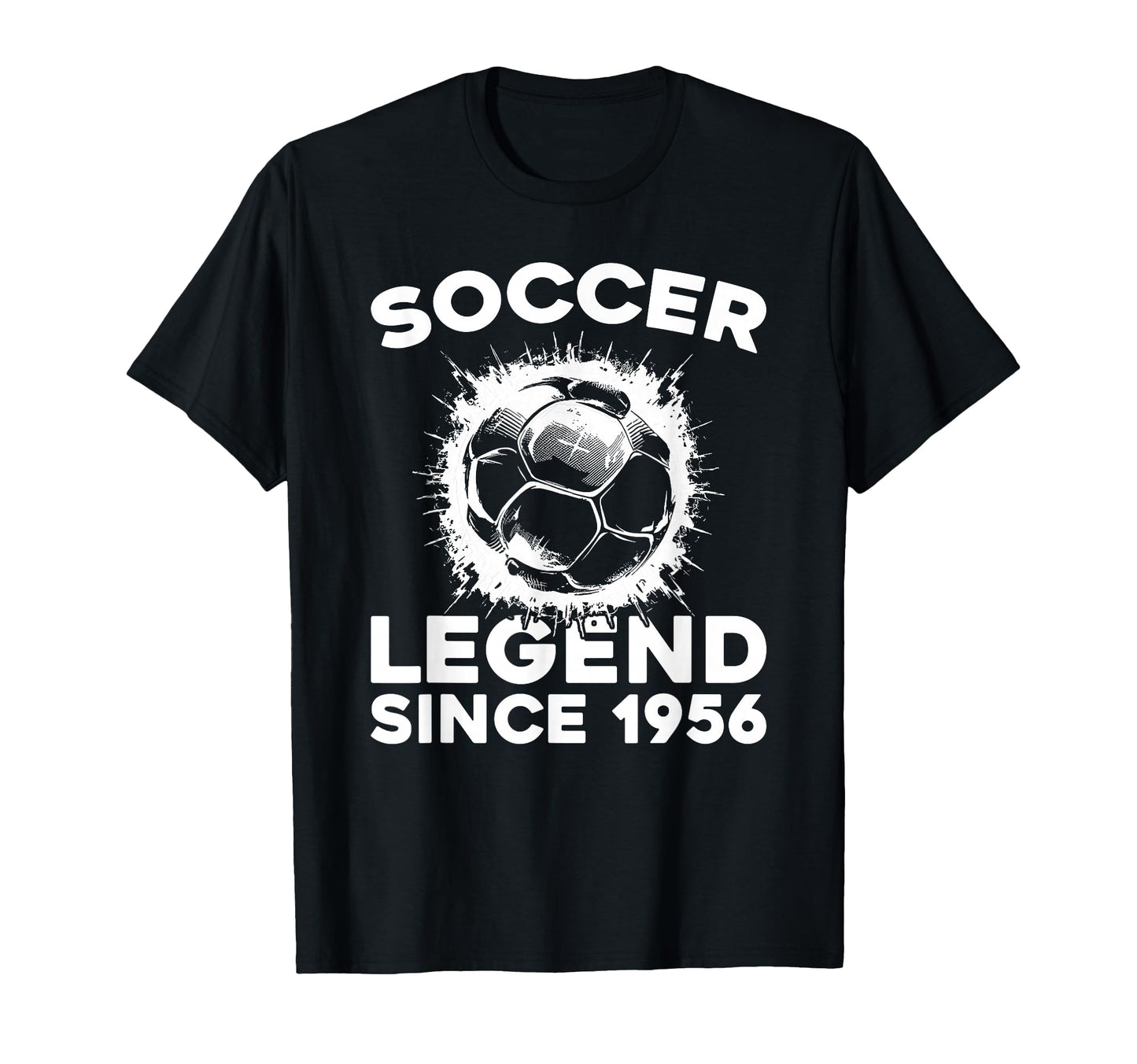 Born 1956 Player Team Sports Soccer T-Shirt - Custom Art Print for Adults - T-Shirt, Sweatshirt, Hoodie