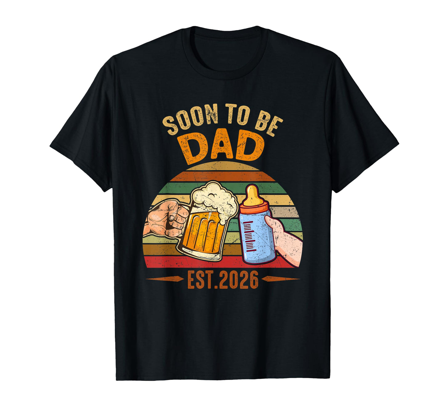 Soon To Be Dad 2026 Fathers Day T-Shirt - Trendy Graphic Men Women - T-Shirt, Sweatshirt, Hoodie
