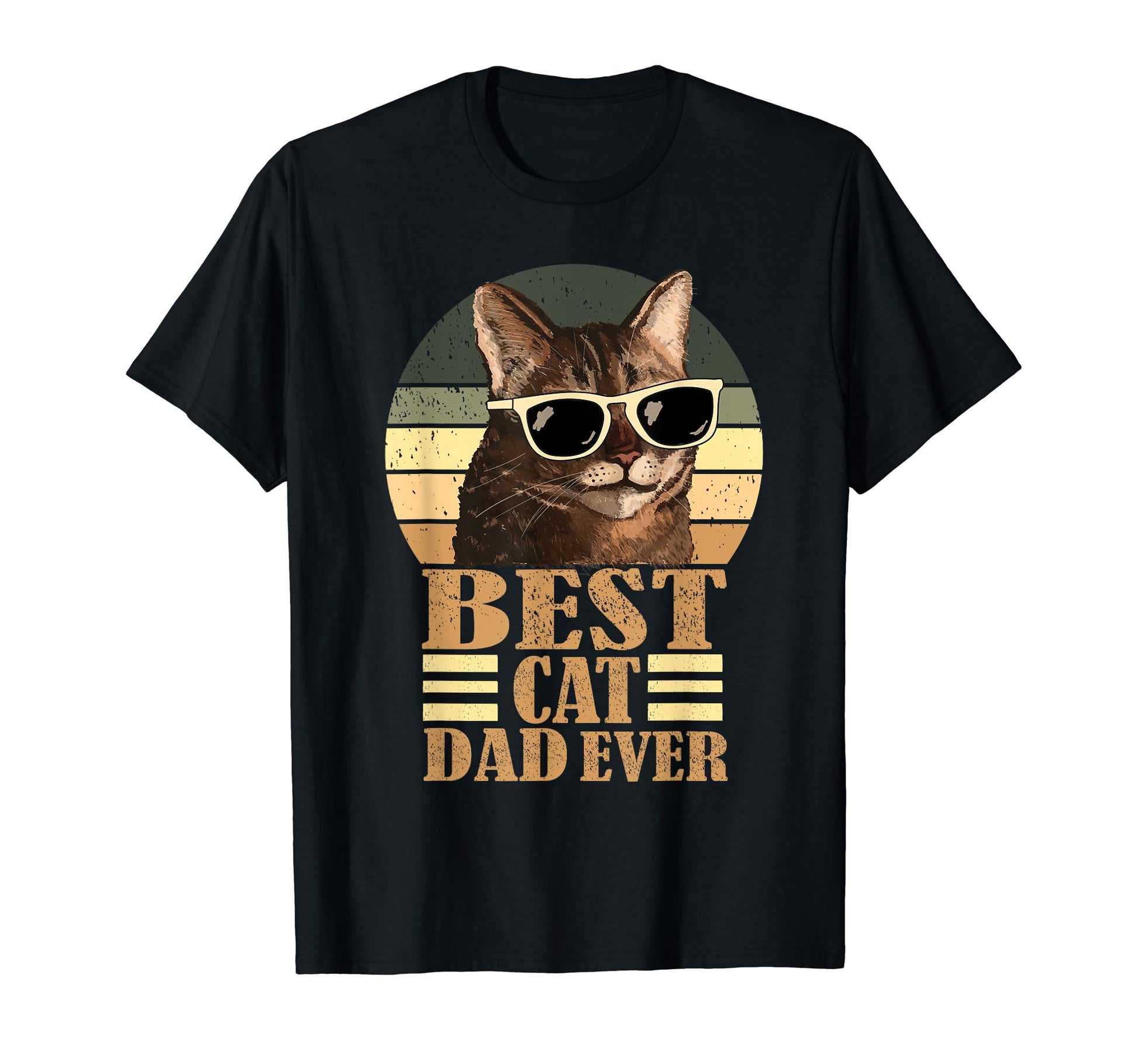 Funny Mens Best Cat Dad Ever T-Shirt - Streetwear Style for Adults - T-Shirt, Sweatshirt, Hoodie