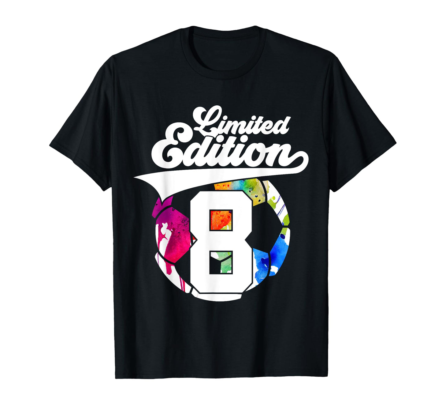 8 Years Soccer 8Th Birthday T-Shirt - Streetwear Style for Adults - T-Shirt, Sweatshirt, Hoodie