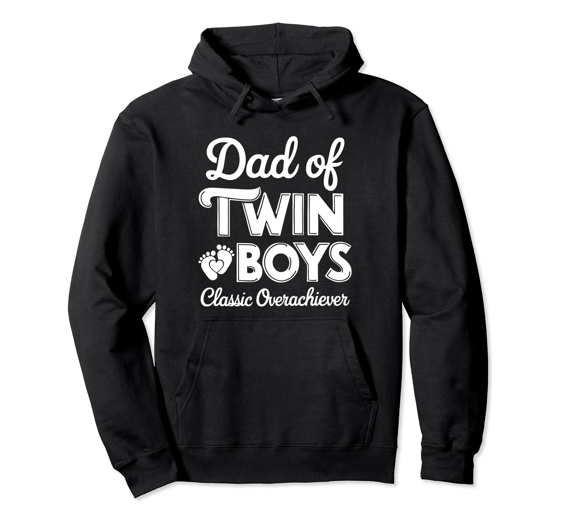 Twin Dad Novelty Funny Daddy Fathers Day Hoodie - Novelty Apparel Unisex - T-Shirt, Sweatshirt, Hoodie