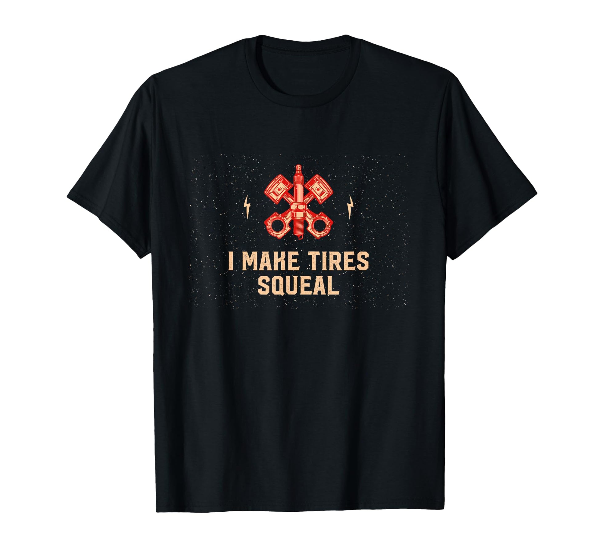 I Make Tires Squeal Mechanic Dad Jokes T-Shirt - Unique Graphic for Adults - T-Shirt, Sweatshirt, Hoodie