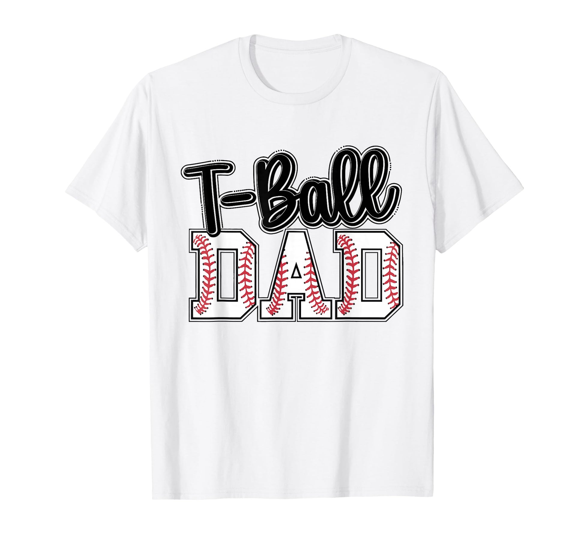 T Ball Dad Groovy Loud Daddy And T-Shirt - Minimalist Print for Adults - T-Shirt, Sweatshirt, Hoodie