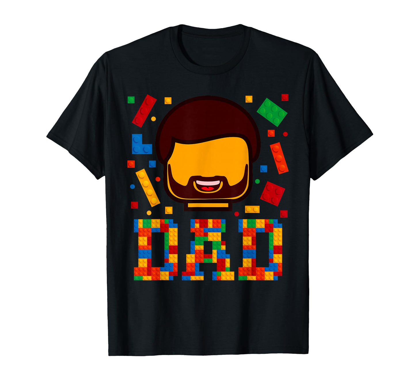 Family Dad Master Builder Building T-Shirt - Fun Novelty Design Men Women - T-Shirt, Sweatshirt, Hoodie