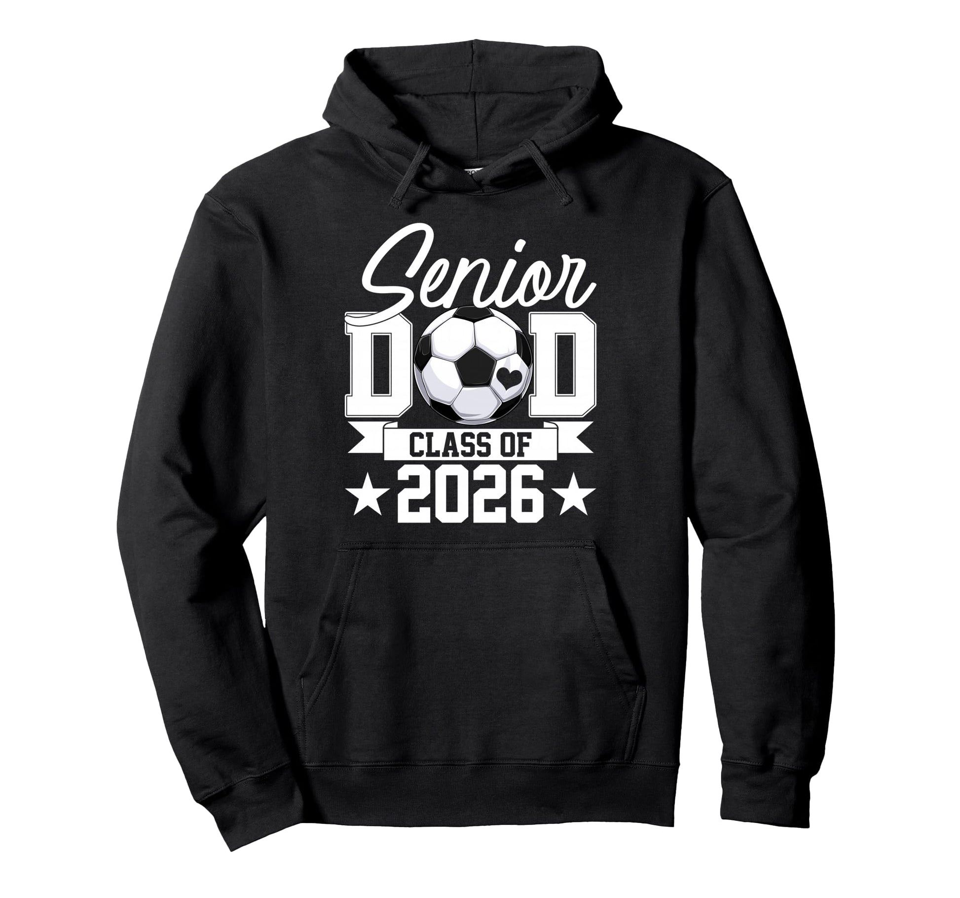 Senior Dad Class 2026 Graduate Hoodie - Fun Novelty Design for Adults - T-Shirt, Sweatshirt, Hoodie