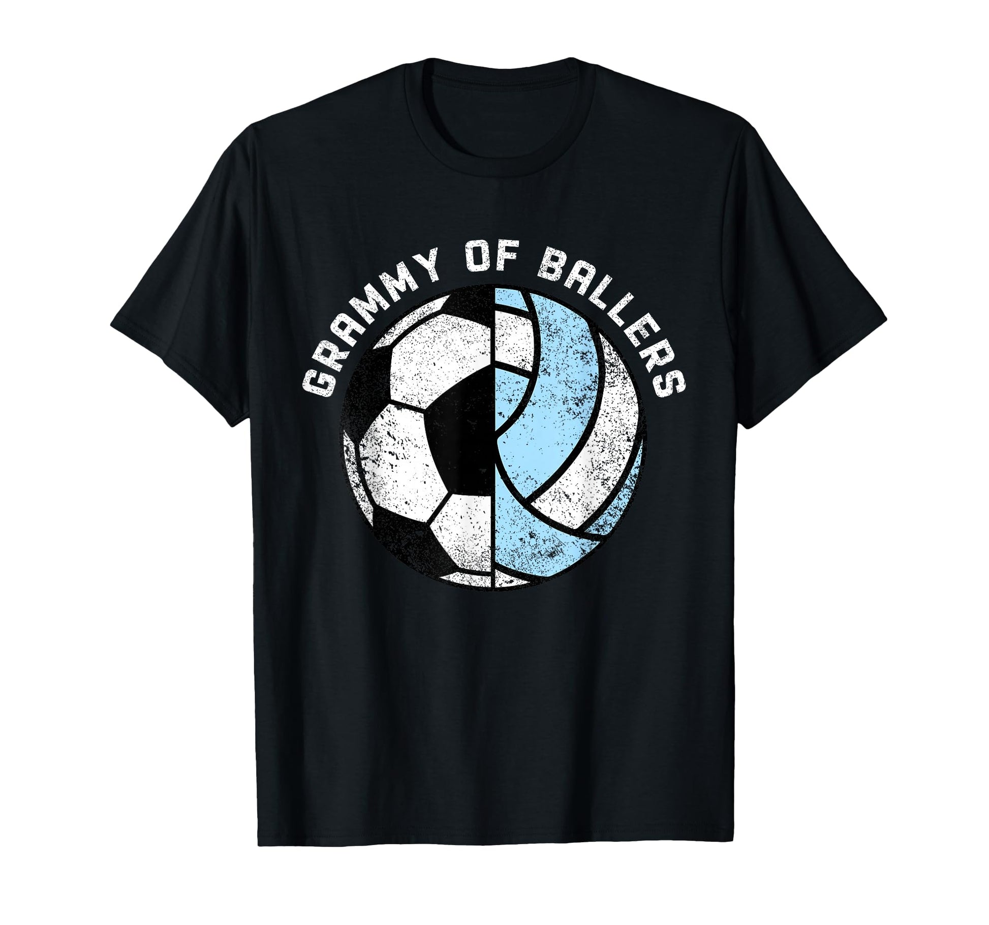 Grammy Ballers Funny Soccer Volleyball T-Shirt - Graphic Print Unisex - T-Shirt, Sweatshirt, Hoodie