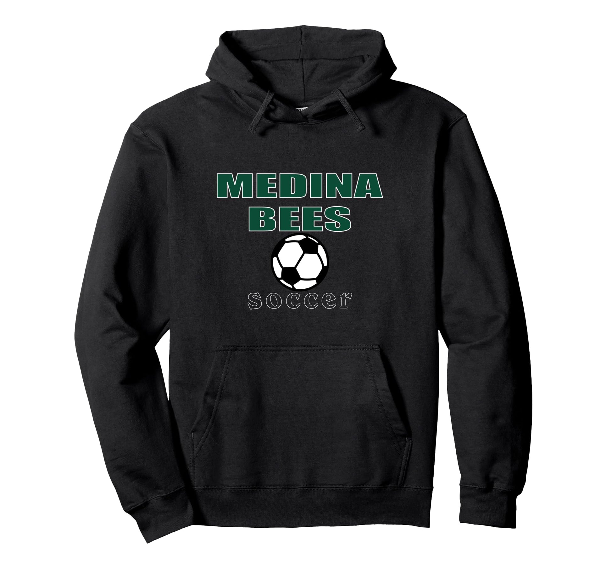 Medina Bees Soccer Hometown Family Hoodie - Aesthetic Graphic Men Women - T-Shirt, Sweatshirt, Hoodie