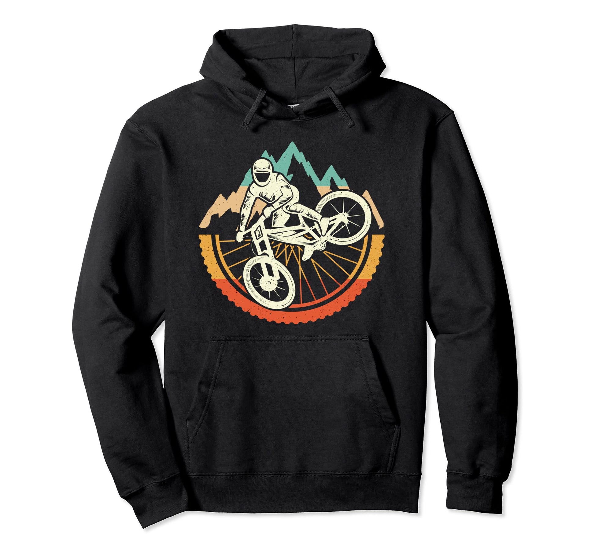 Mountain Bike Downhill Biker Mtb Hoodie - Streetwear Style Unisex - T-Shirt, Sweatshirt, Hoodie