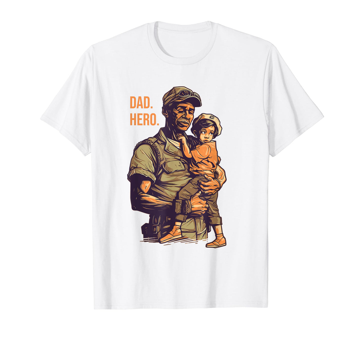 Dad Grandpa Veteran Veterans American T-Shirt - Fun Novelty Design Unisex - T-Shirt, Sweatshirt, Hoodie
