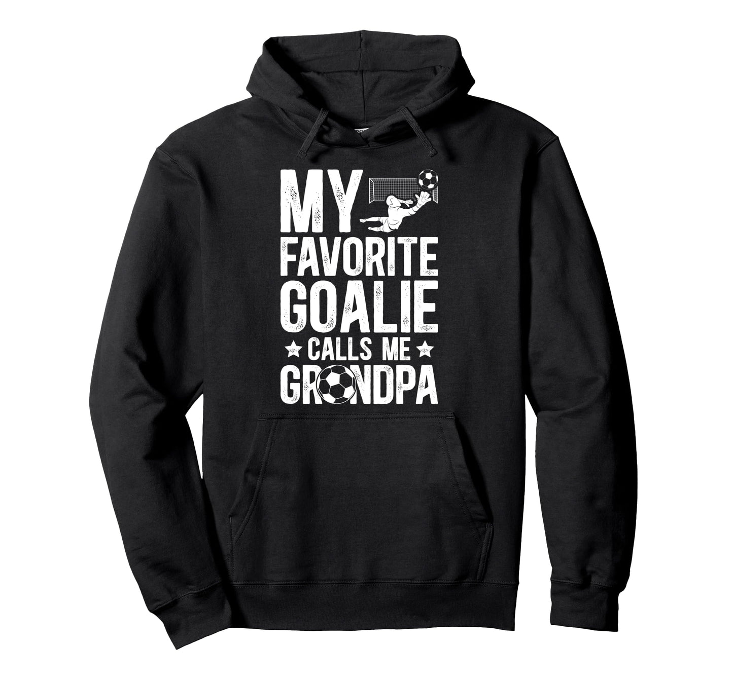 Proud Soccer Goalie Grandpa Soccer Keeper Hoodie - Custom Art Print Unisex - T-Shirt, Sweatshirt, Hoodie