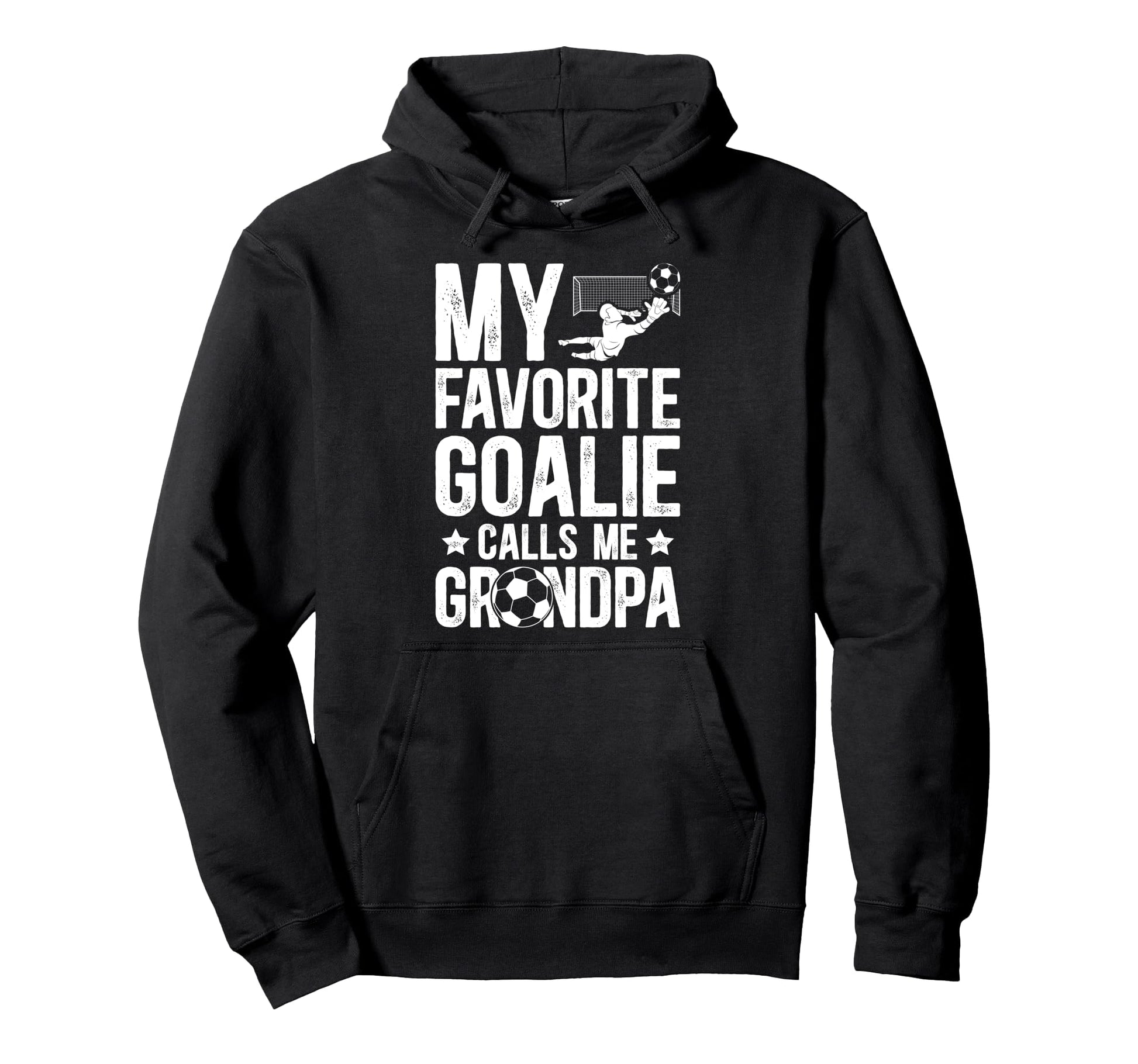 Proud Soccer Goalie Grandpa Soccer Keeper Hoodie - Custom Art Print Unisex - T-Shirt, Sweatshirt, Hoodie