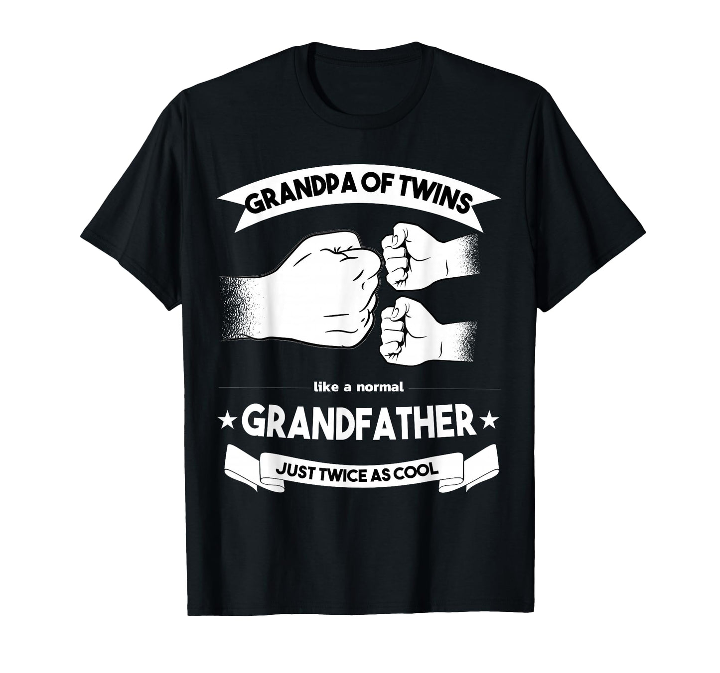 Grandpa Twins Announcement Party Twin T-Shirt - Graphic Print Men Women - T-Shirt, Sweatshirt, Hoodie