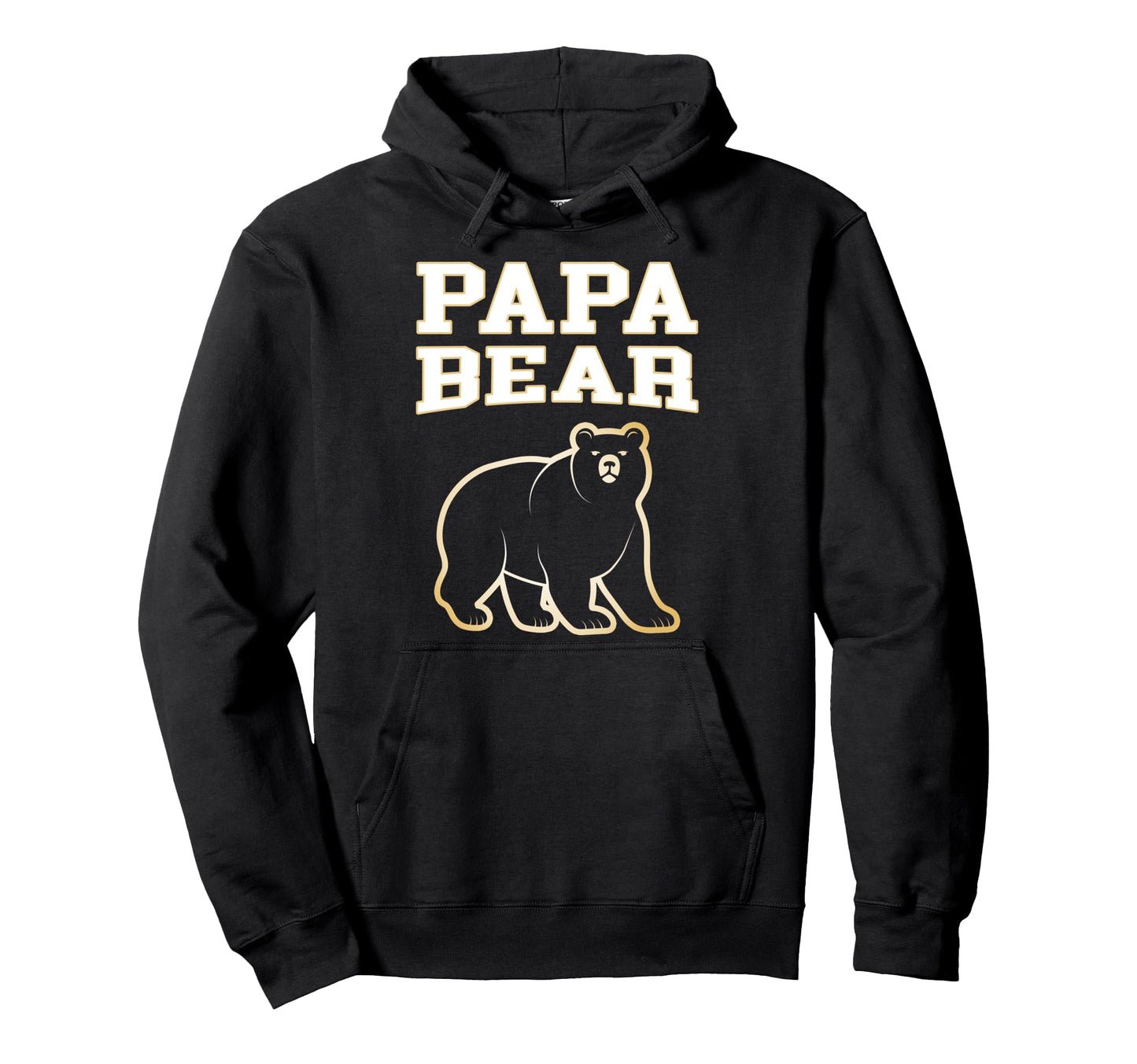 Papa Bear Funny Father Matching Family Hoodie - Aesthetic Graphic Unisex - T-Shirt, Sweatshirt, Hoodie