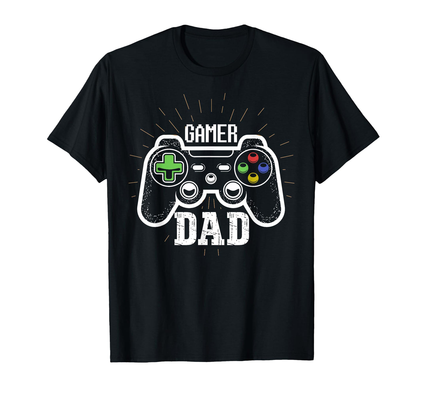 Gamer Dad Games Controller Fathers Day T-Shirt - Unique Graphic Men Women - T-Shirt, Sweatshirt, Hoodie